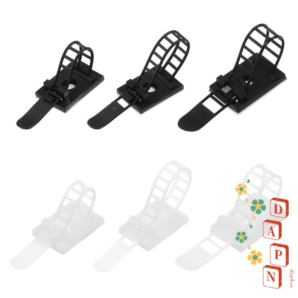 Set 5 / 10 Kẹp Cố Định Dây Điện Tiện Lợi|Kẹp Giữ Dây Cáp Có Thể Điều Chỉnh Tiện Dụng