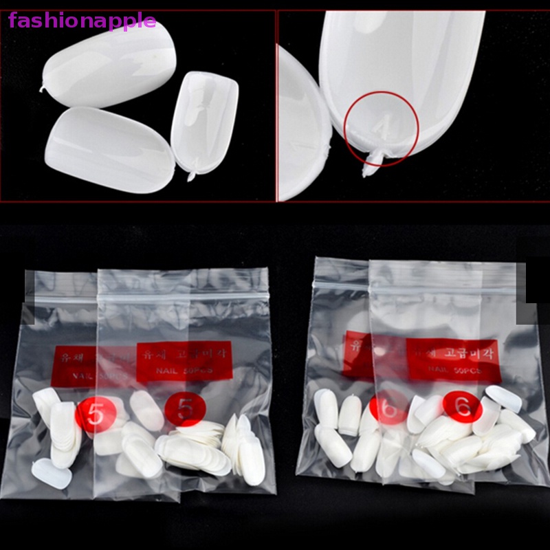 Set 500 Móng Tay Giả Trong Suốt Trang Trí Làm Đẹp