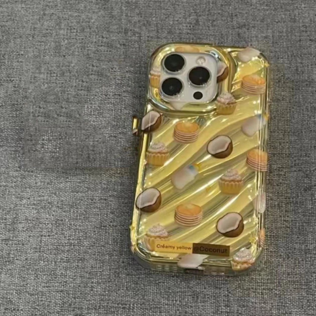 ✅Ốp Điện Thoại Dẻo Họa Tiết Bình Sữa Dừa Dễ Thương Cho iPhone13 Apple 13 14 Promax1211