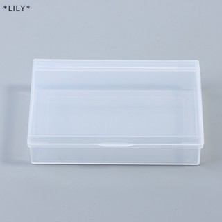 Lily hộp nhựa chơi thẻ container PP lưu trữ trường hợp đóng gói Hộp Poker uuu