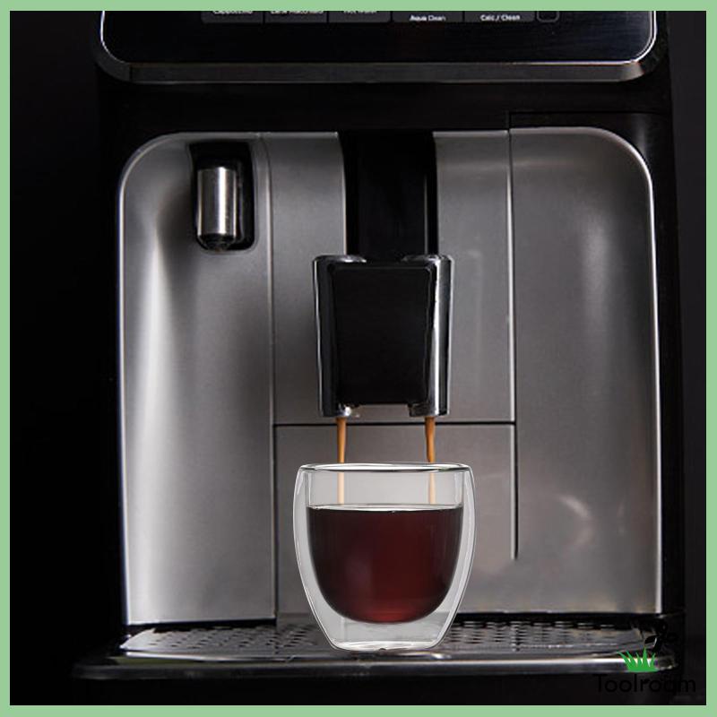 Cốc Uống Cà Phê Hai Lớp Cách Nhiệt Dùng Cho Espresso