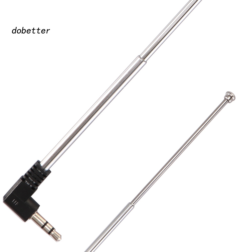 Ăng Ten Radio FM Thu Gọn Giắc Cắm 3.5mm Cho Điện Thoại / Xe Hơi