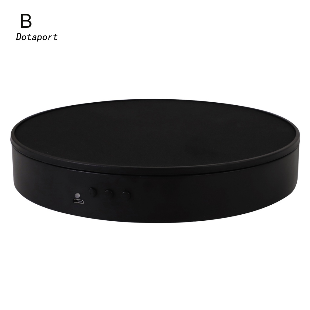 Giá Đỡ Trưng Bày Sản Phẩm Tự Động Xoay 360 Độ Bằng ABS Có Thể Sạc Lại