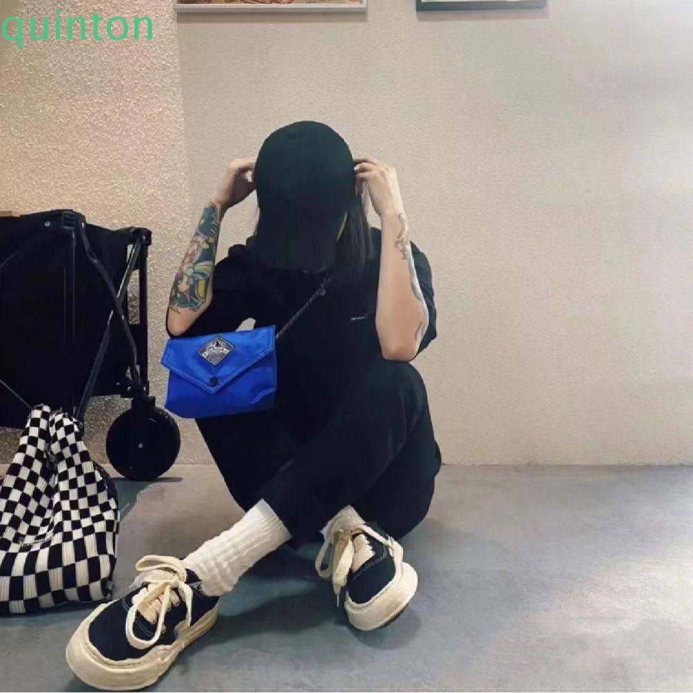 Túi Đeo Chéo Canvas Đựng Điện Thoại / Mỹ Phẩm Phong Cách Hàn Quốc