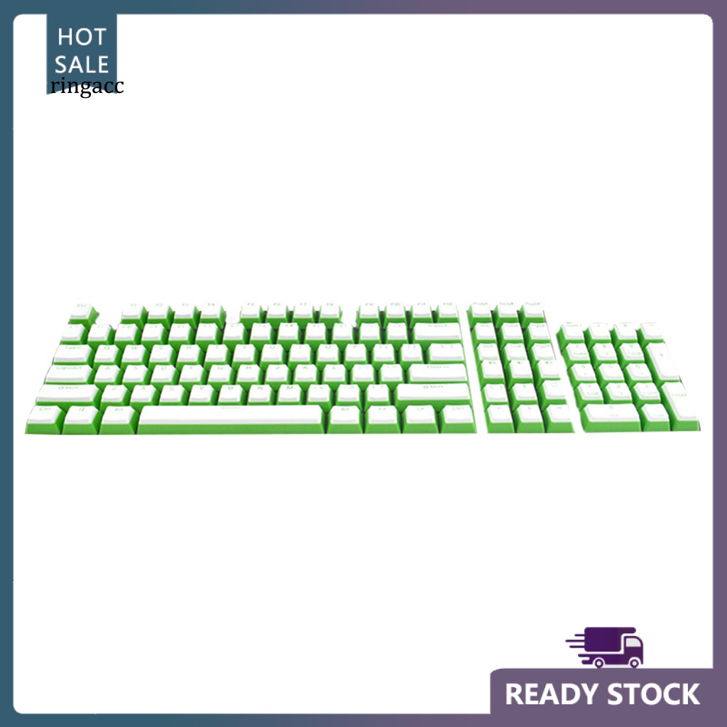 Set 104 Nắp Đậy Bàn Phím Cơ RGA Hai Màu Chống Mòn Thông Dụng Cho Máy Tính