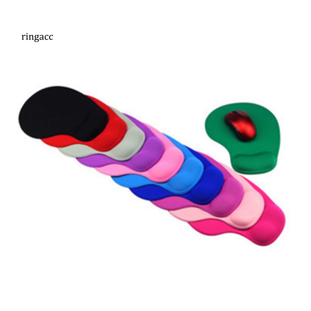 Thảm Lót Chuột RGA Silicone Mềm Thoải Mái Có Dây Đeo Cổ Tay Cho Văn Phòng