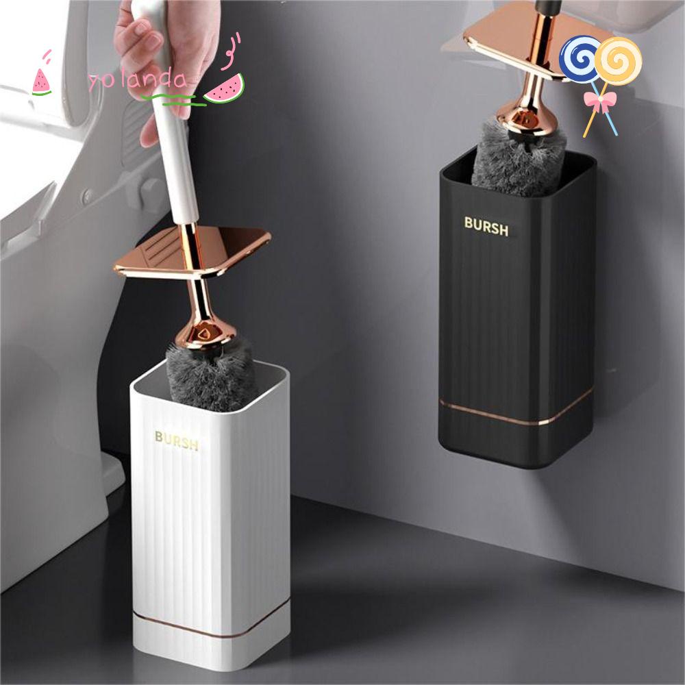 Bàn Chải Silicone Mềm Vệ Sinh Toilet Tiện Dụng