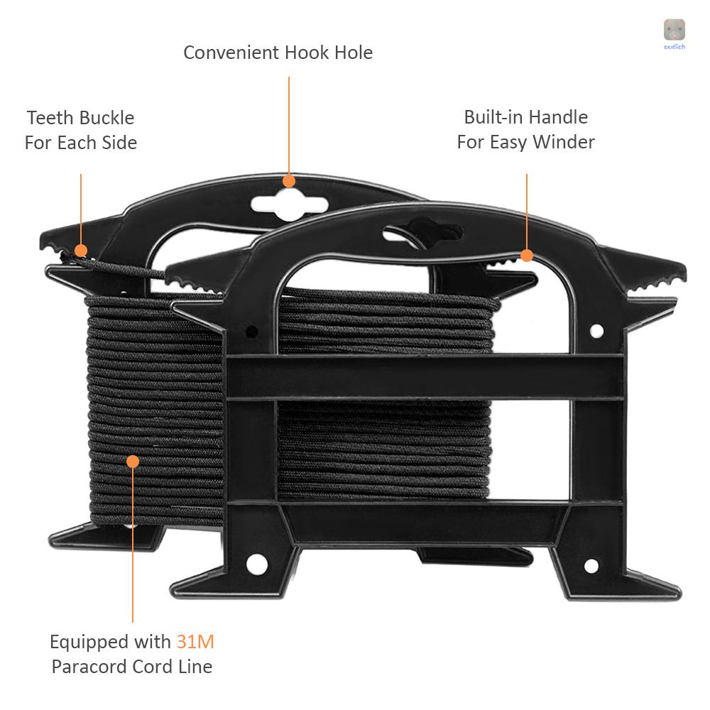 Set 5 Cuộn Dây Paracord 31M
