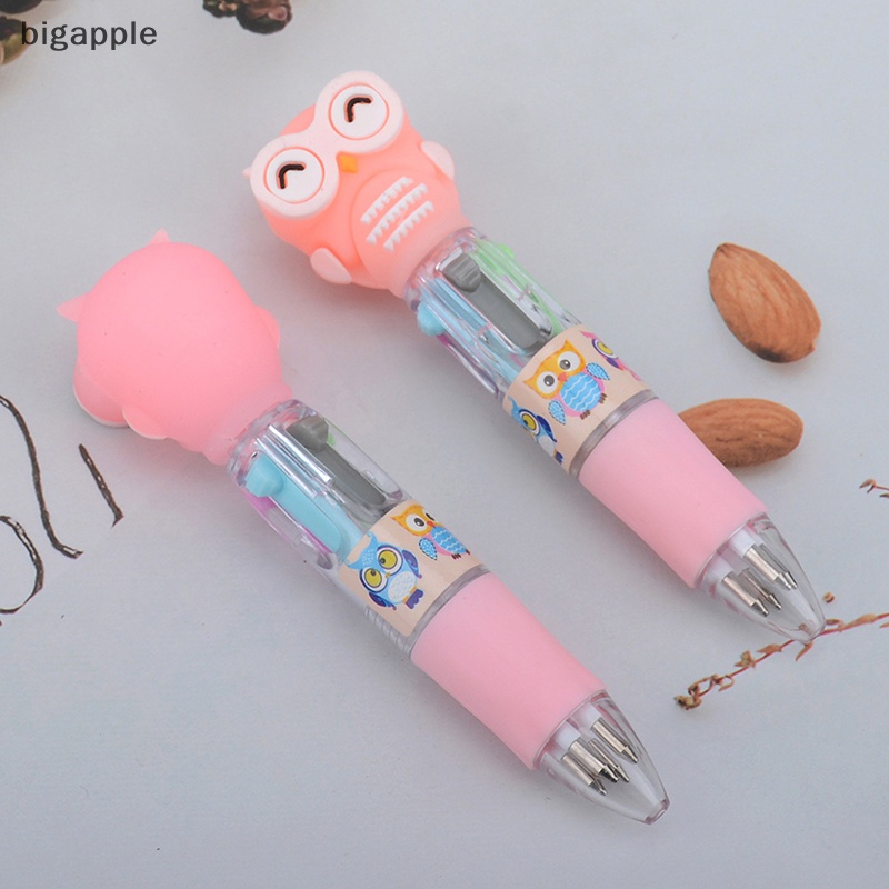 Set 4 Bút Bi Hình Động Vật Hoạt Hình Ngộ Nghĩnh