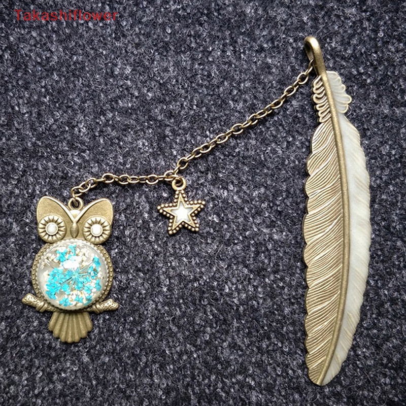 1 Thẻ Đánh Dấu Sách Hình Cú Mèo Dạ Quang Độc Đáo