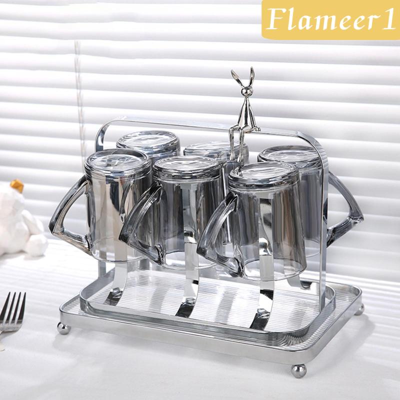 1] Giá Đỡ Cốc Nước Bền Bỉ Trang Trí Nhà Hàng