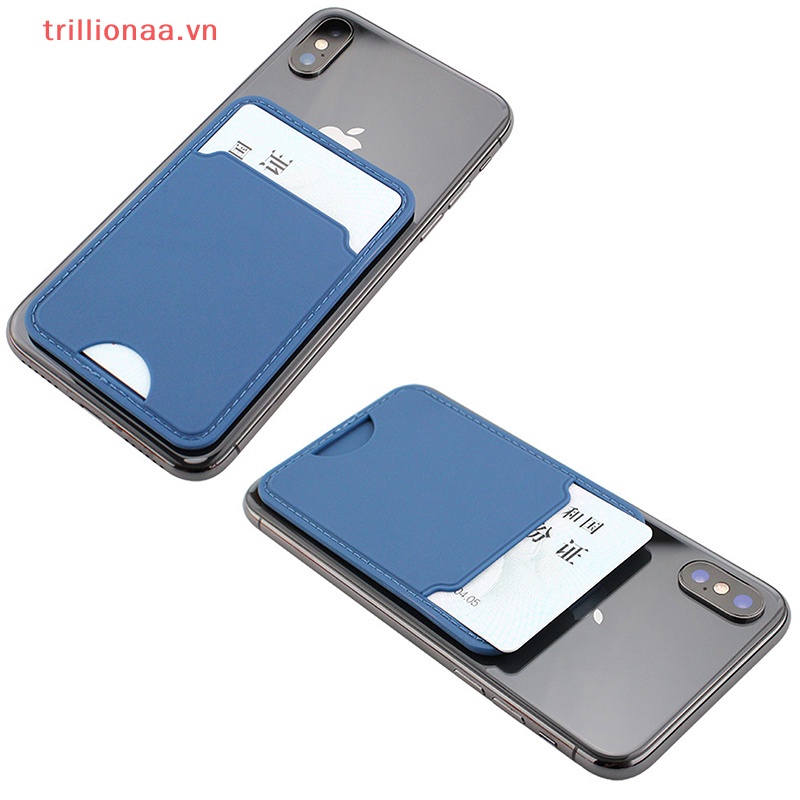 Giá Đỡ Điện Thoại Bằng Silicon Có Ngăn Đựng Thẻ Tiện Dụng