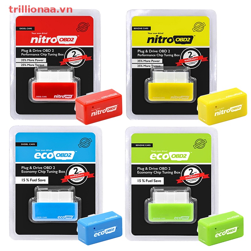 Chip Tiết Kiệm Nhiên Liệu Cho Xe Ô Tô Trilliona Nitro OBD ECO OBD2 ECOOBD