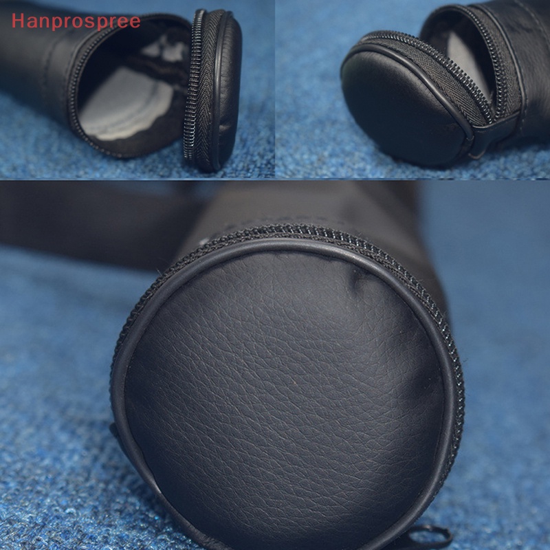 Hanprospree > 1 / 2 Túi Đựng Gậy Đánh Bida Đeo Vai Bằng Da Nhân Tạo Có Thể Gấp Gọn