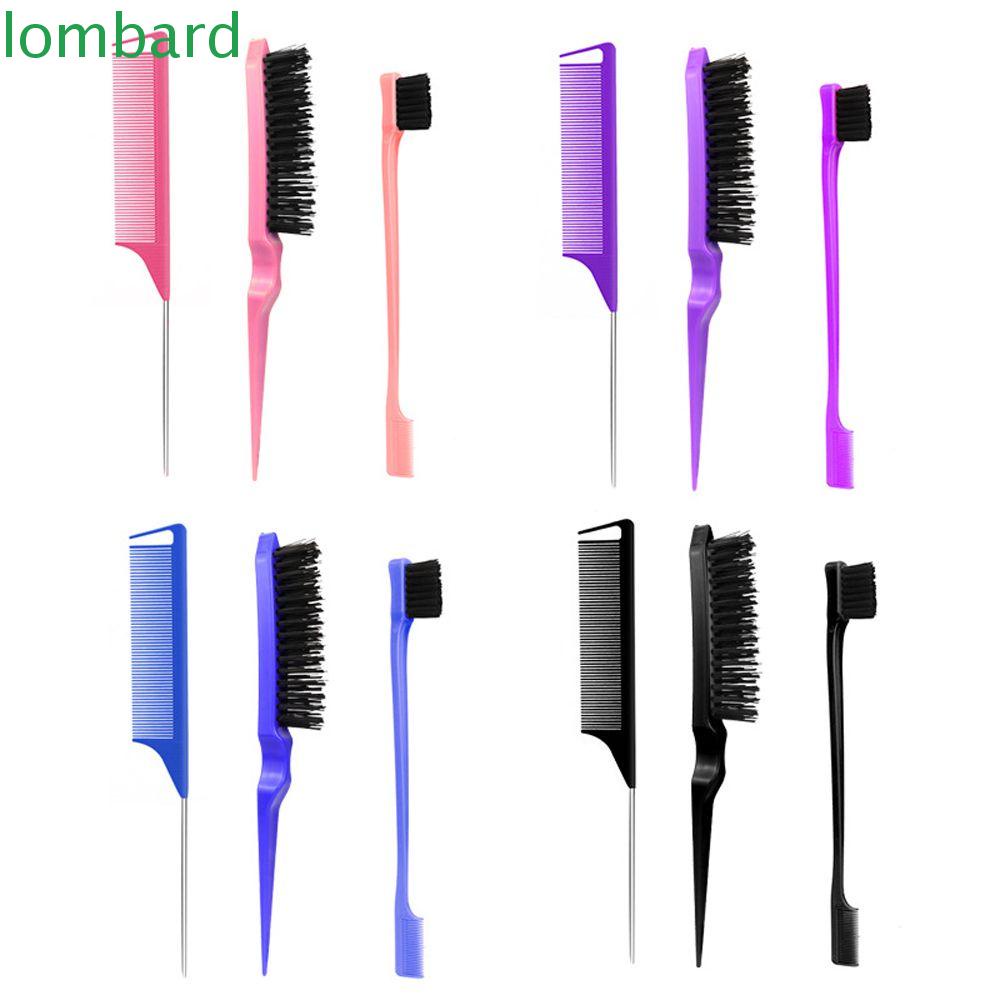 Bộ Lược Chải Nhuộm Tóc Bằng Thép Trơn Có Răng Kim Tạo Kiểu Chuyên Dụng Cho Salon