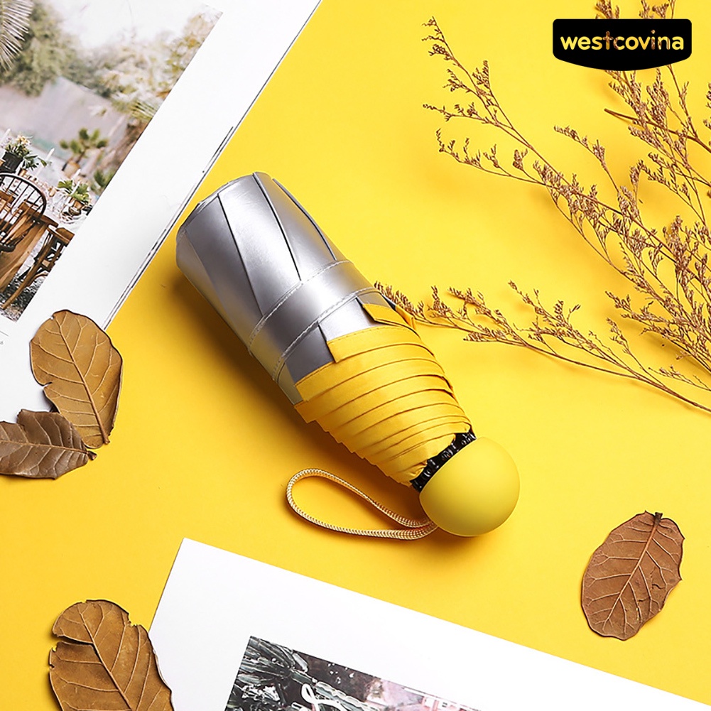 [COD]☁Dù Gấp Mini Siêu Nhẹ Chống Nắng Mưa Tiện Lợi