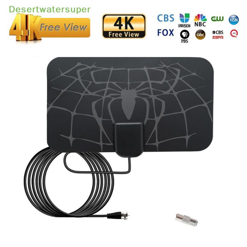 Ăng Ten Hdtv Kỹ Thuật Số Khuếch Đại Tín Hiệu Có Thể Tháo Rời Hd