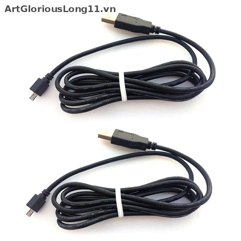 Dây Cáp Sạc Artgloriouslion 4 Cho Tay Cầm Chơi Game PS4 Cổng Micro USB
