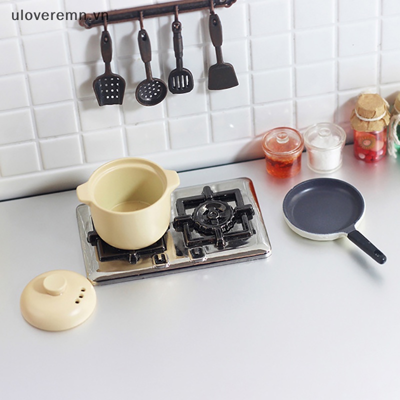 Uloveremn 1 Bếp gas mini Trang Trí Nhà Búp Bê