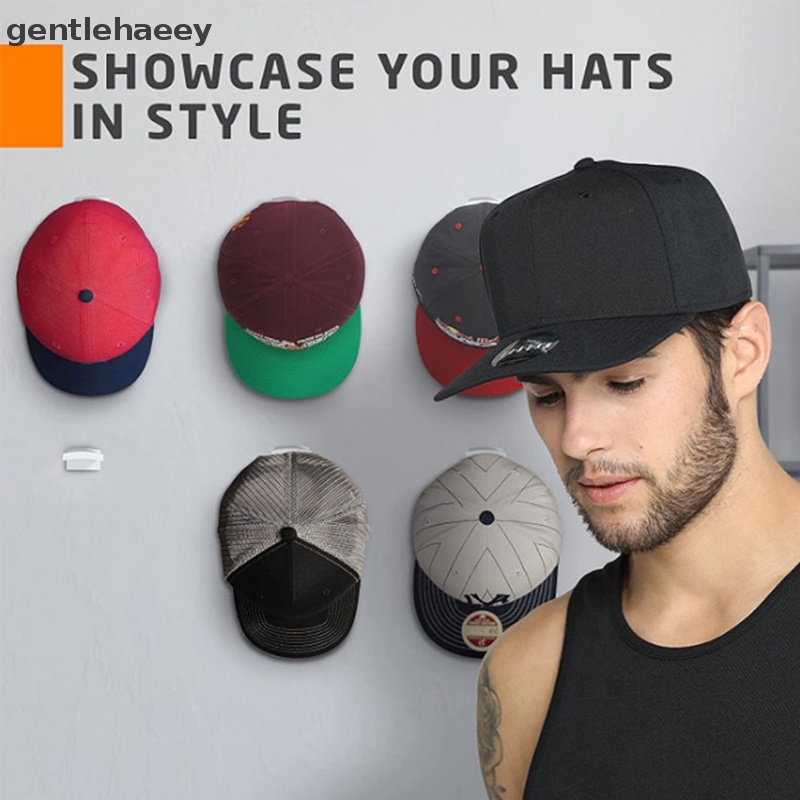 Set 2 Móc Treo Mũ Lưỡi Trai Gắn Tường Tiện Dụng