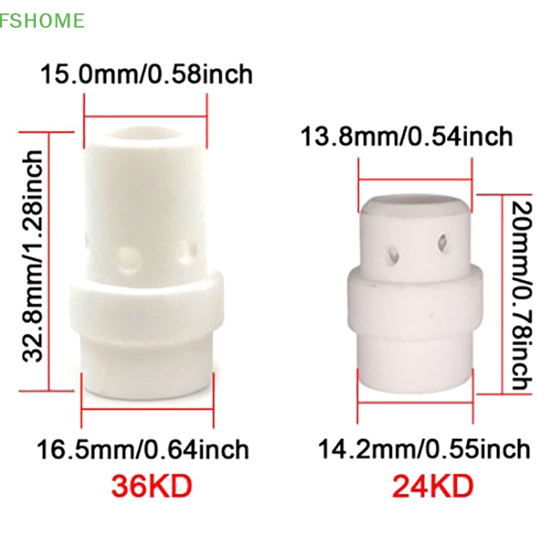 Set 2 Vòng Đệm Cho Đèn Gas Binzel MIG MAG 24KD / 36KD Mới