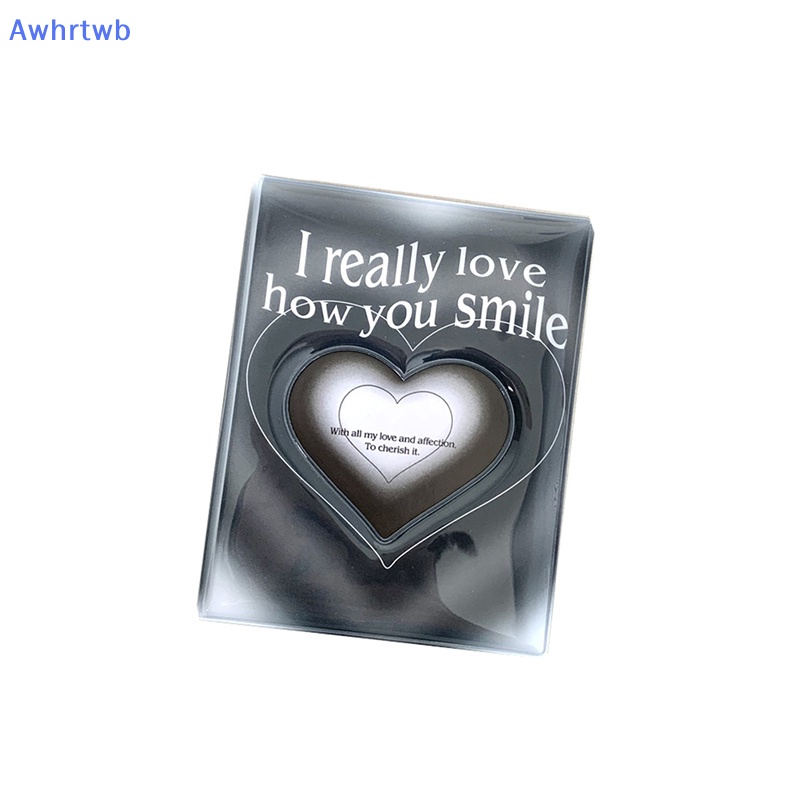 Album Ảnh 3 Inch Hình Trái Tim Phong Cách Hàn Quốc Mới