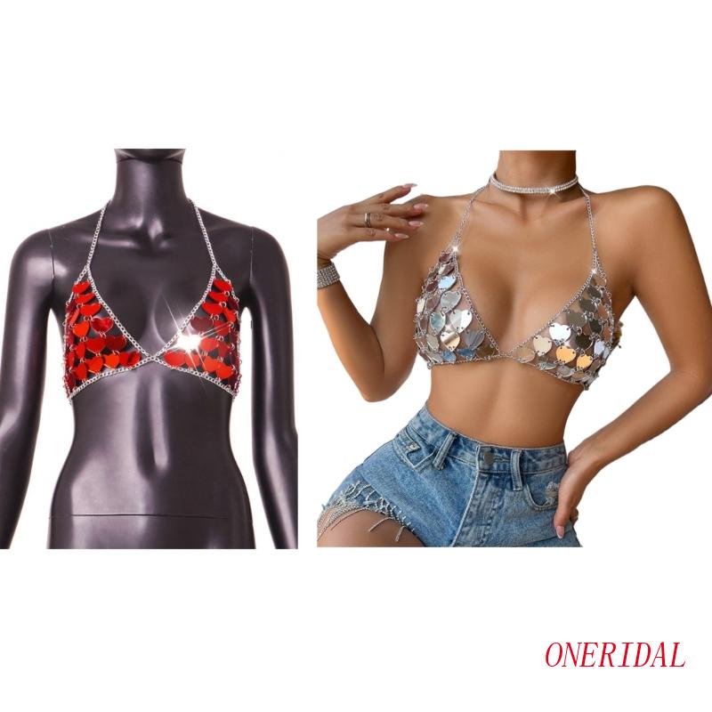Áo Ngực Khoét Lỗ Lấp Lánh Gợi Cảm Cho Nữ