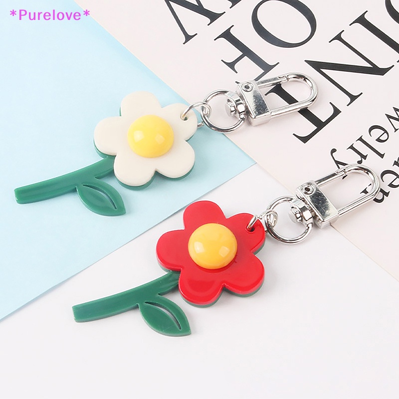 Móc Khóa Hình Bông Hoa Xinh Xắn Mới