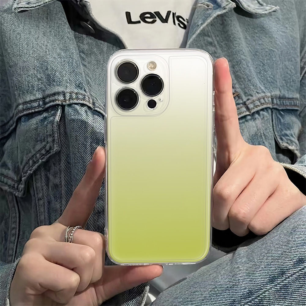 ✅Ốp Điện Thoại Mềm Chống Sốc Màu Gradient Cho Iphone 1378max Style 14pro11iPhone12plus 6In C4O5