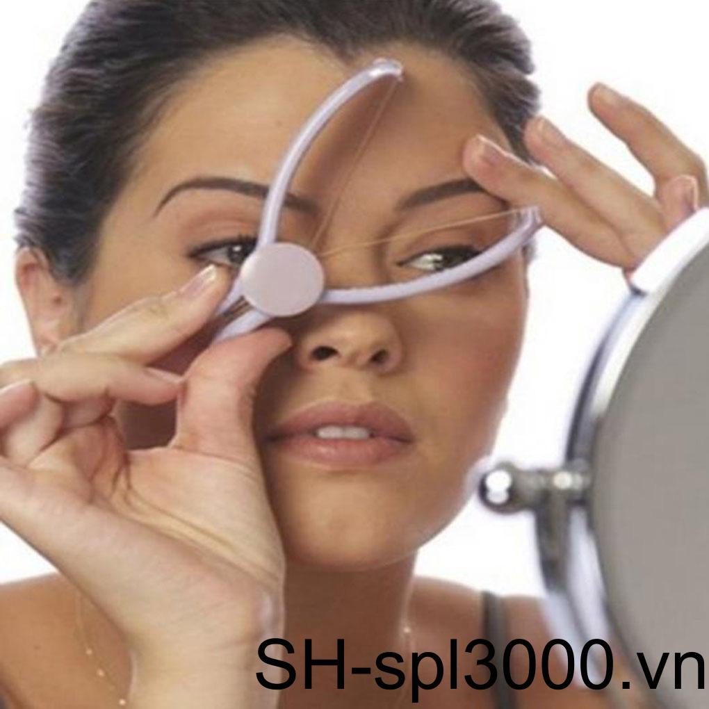 Kẹp Tẩy Lông Mặt Bằng Nhựa ABS Di Động Có Thể Tái Sử Dụng Cho Salon