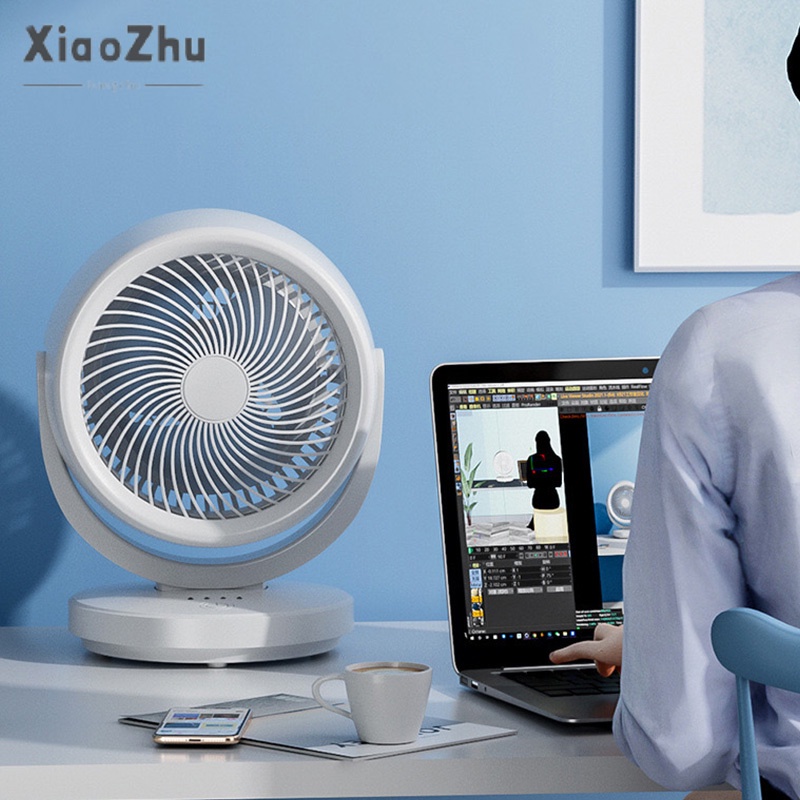 xiaozhubangchu Quạt Điện usb Để Bàn Ký Túc Xá / Nhà Ở / Văn Phòng Tiện Dụng