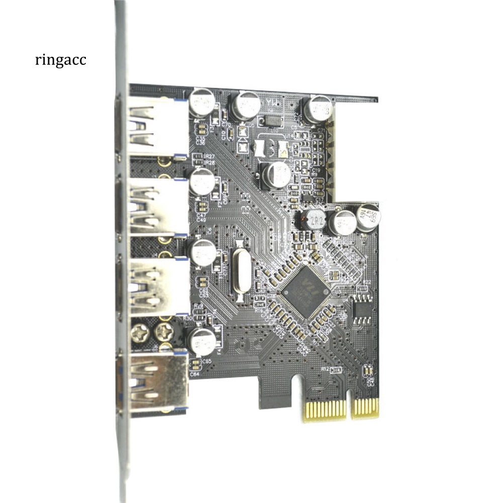 Card Mở Rộng RGA Inside 4 USB 3.0 PCI-E PCI Express Cho Máy Tính Để Bàn