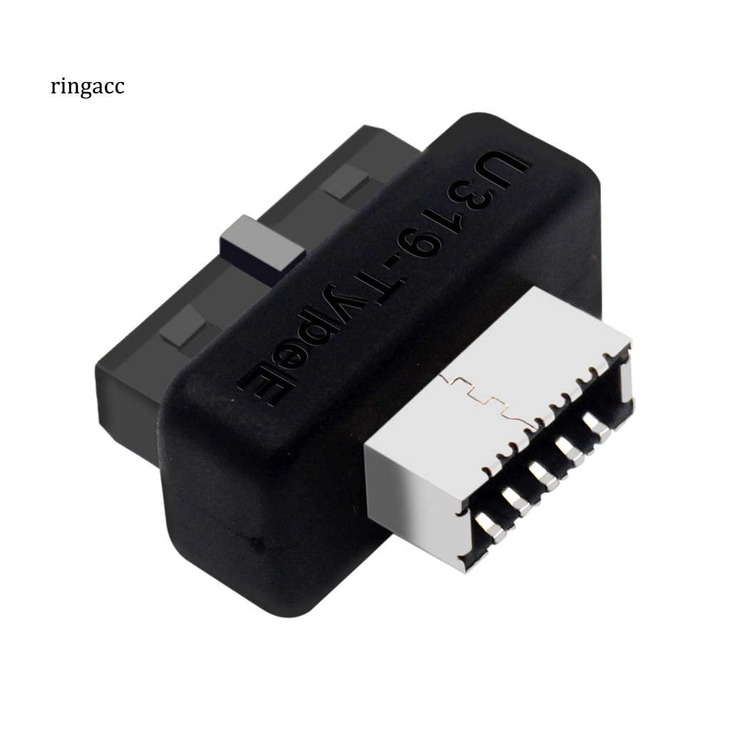 Bo Mạch Chủ RGA PH73S Tốc Độ Cao USB3.0 19P / 20P Sang Type-C 90 Độ Kèm Vỏ Đựng Thẻ Mở Rộng