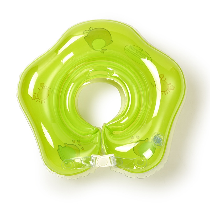 Phao Bơi Bơm Hơi Bằng PVC Dày Hai Lớp 38cm Màu Sắc Ngẫu Nhiên Cho Bé