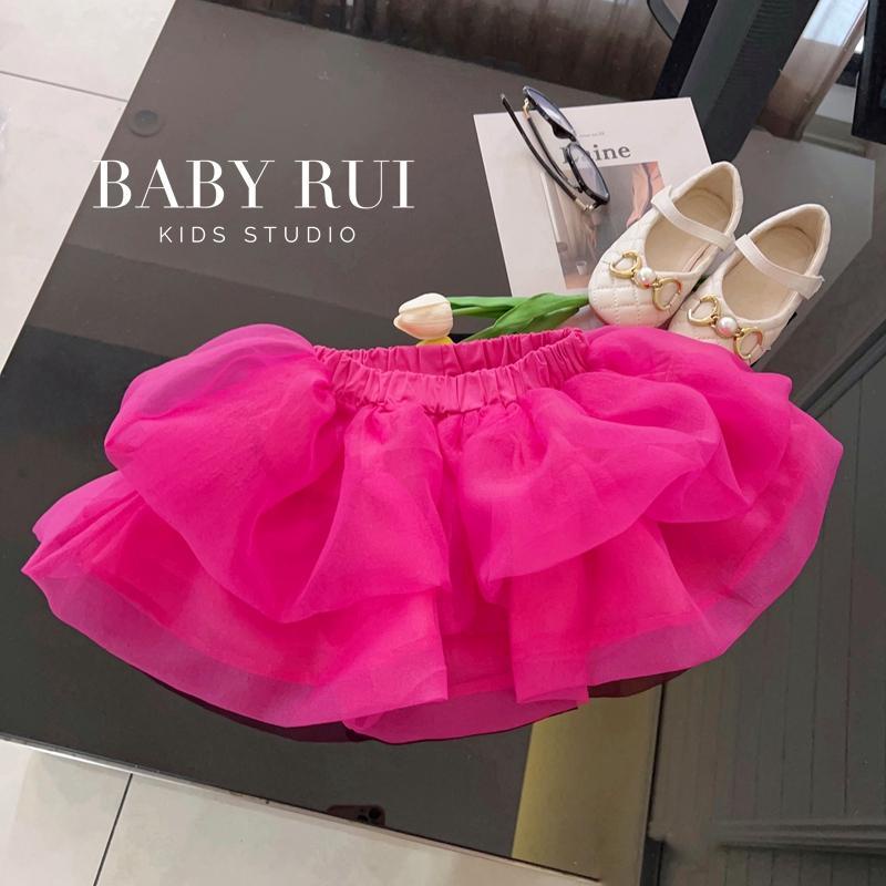 Chân Váy Phồng [Váy Phồng!Chân Váy Ngắn Kiểu Hàn Quốc Dễ Thương Thời Trang Mùa Hè Cho Bé Gái