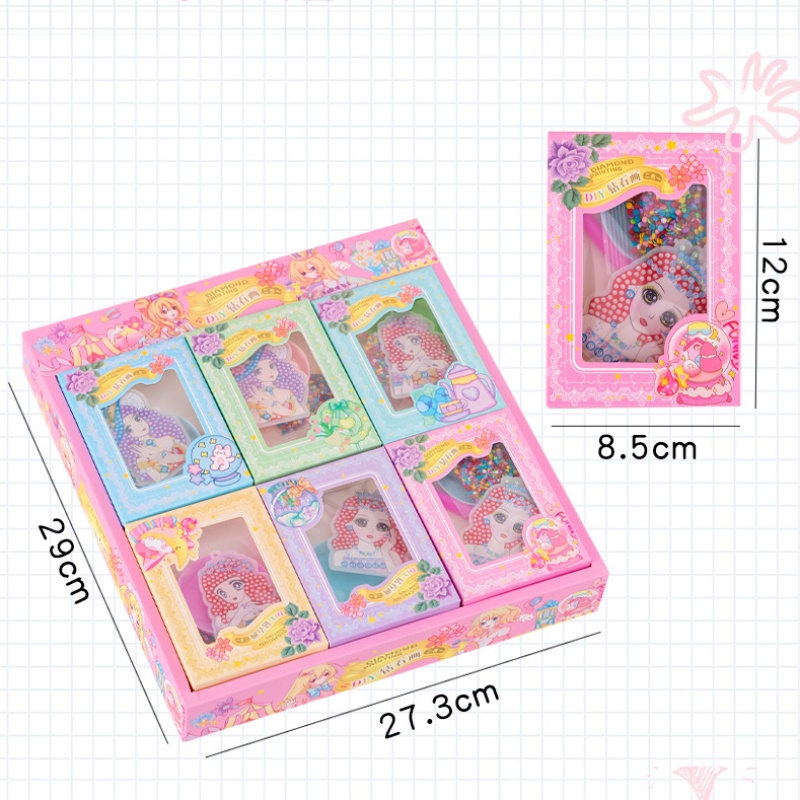 Miếng Dán Đính Đá Trang Trí Thủ Công Dành Cho Trẻ Mẫu Giáo