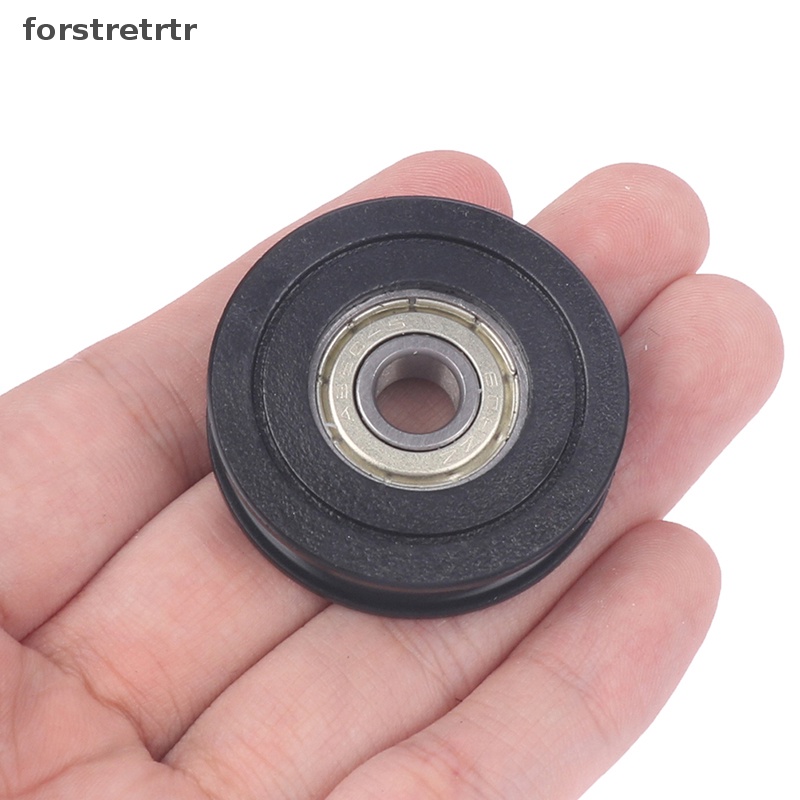 Bánh Xe Ròng Rọc Dạng Chữ U 608ZZ Kích Thước 8x40x10MM Chuyên Dụng Cho Xe Hơi Forstretr Delrin