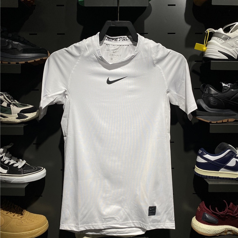 Áo Thun Thể Thao Nike2023 PRO Tay Ngắn Dáng Ôm Nhanh Khô Thoáng Khí Cho Nam 838092
