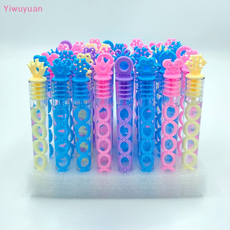 Set 10 Đồ Chơi Thổi Bong Bóng Hình Nơ / Trái Tim Nhiều Màu Sắc Cho Bé