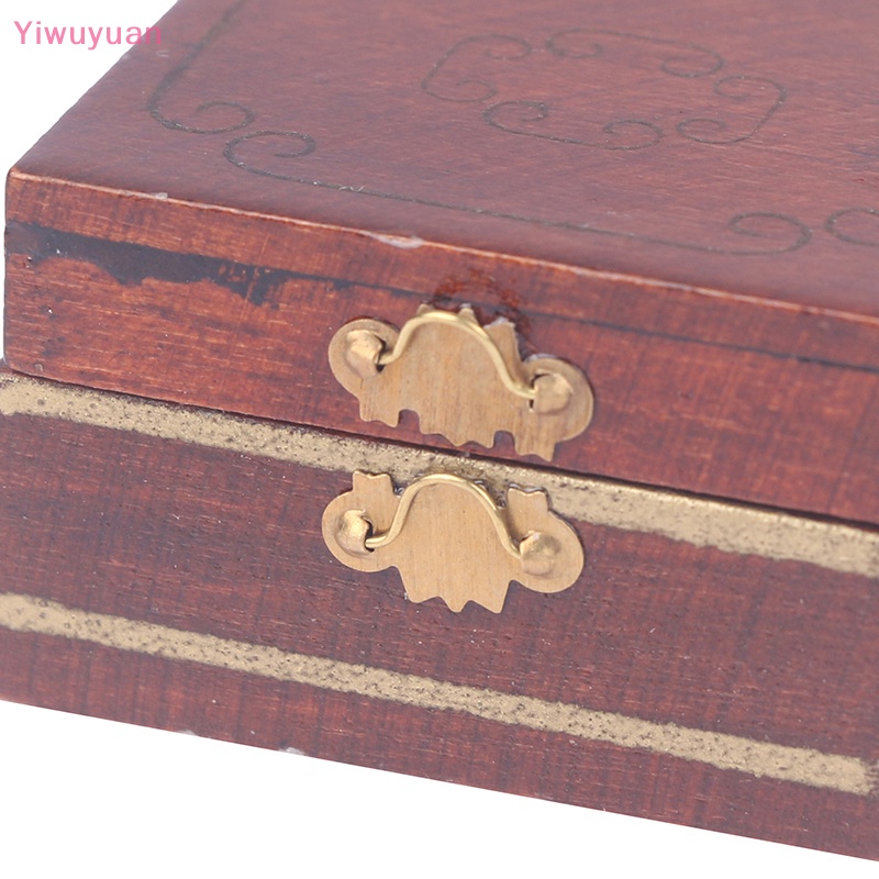 1 Bộ Hộp Trang Sức Mini Cho Nhà Búp Bê