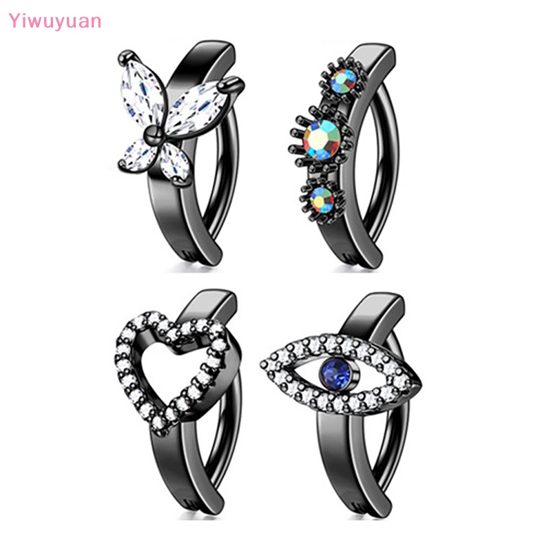 Khuyên Rốn Bằng Thép Không Gỉ Đính Đá Zircon Mới