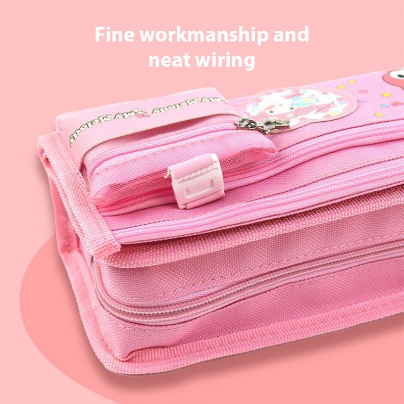 Sanrio Túi Đựng Bút Chì Đa Năng Hình Melody Dễ Thương Cho Học Sinh