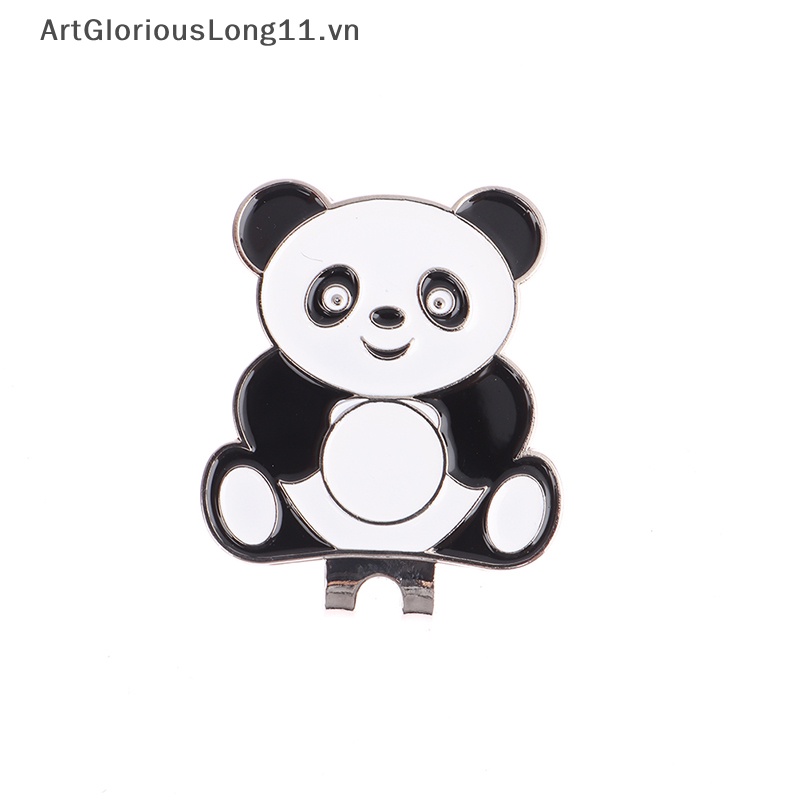 Dụng Cụ Đánh Dấu Bóng Golf Từ Tính Bằng Hợp Kim Hình Gấu Trúc