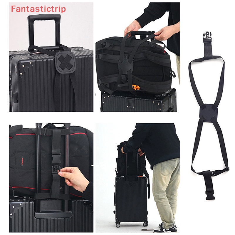 [Fantastictrip] Dây Đai Cố Định Hành Lý Co Giãn Có Thể Điều Chỉnh