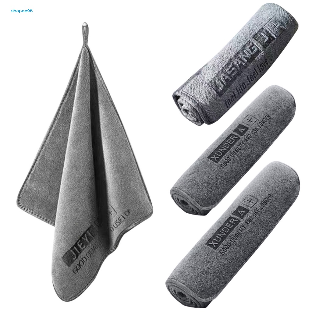 Khăn Lau Xe Hơi Sợi Siêu Nhỏ Mềm Mại Thấm Hút Nước Tốt Chống Mài Mòn Chất Lượng Cao