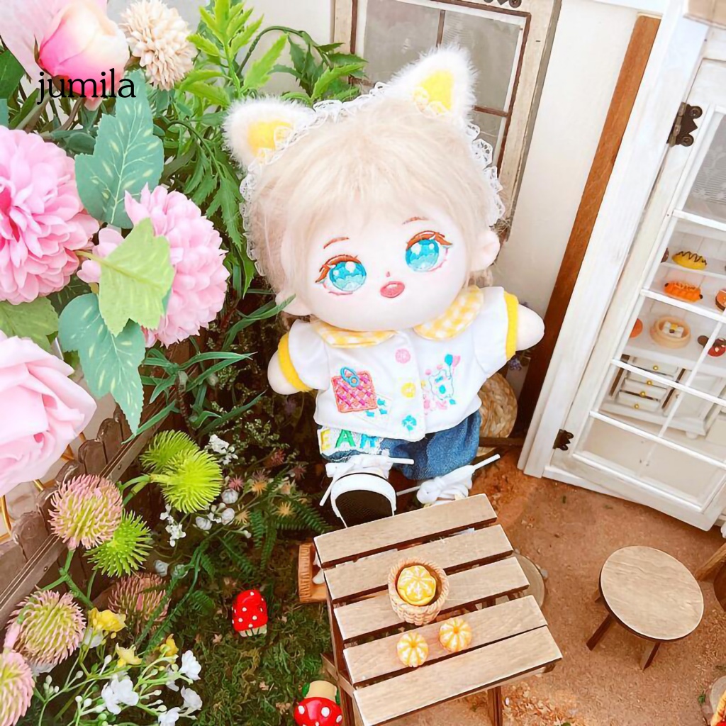 1 Bộ Quần Áo Cotton Dành Cho Búp Bê Dài 20cm