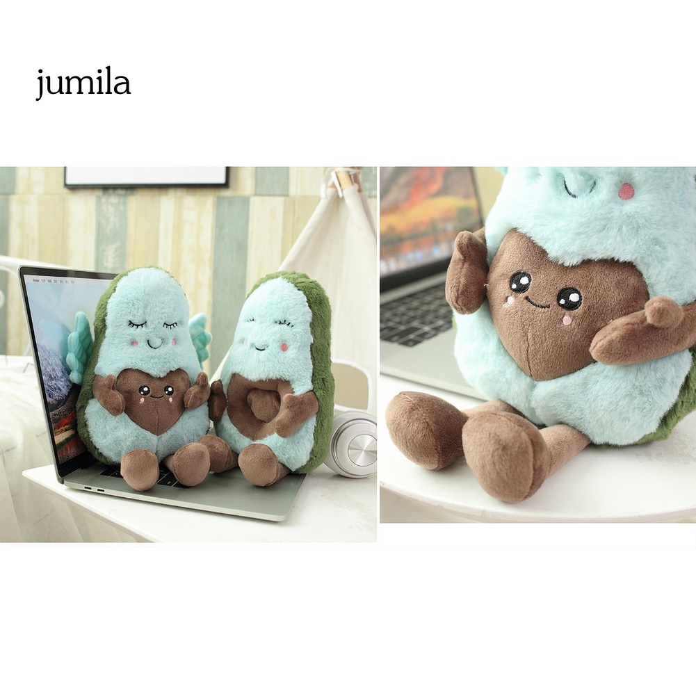 Trái Bơ Nhồi Bông Đáng Yêu Trang Trí Nhà Cửa / Văn Phòng