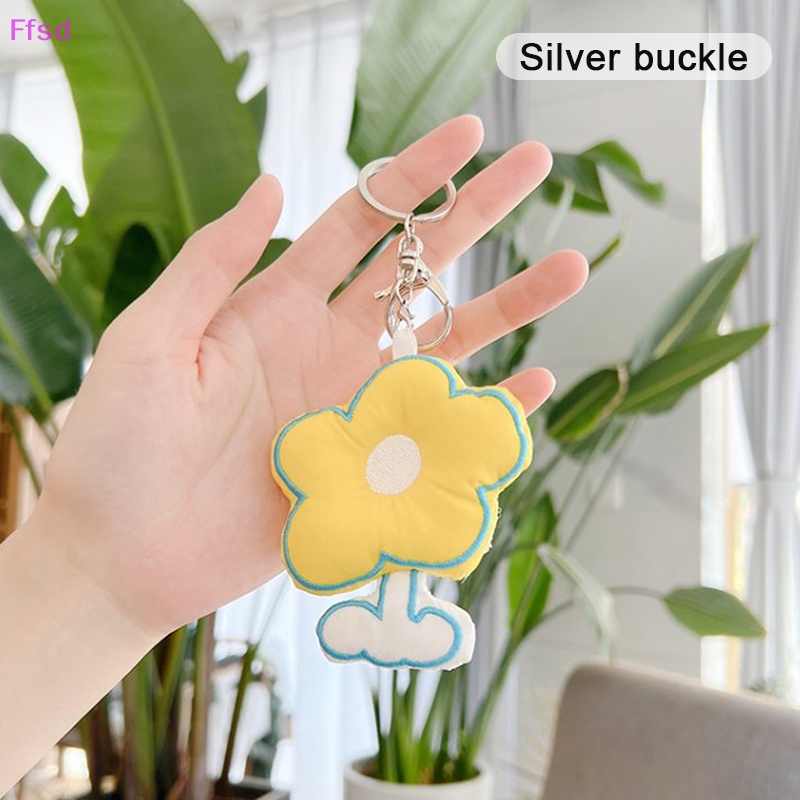 {Ffsd} Móc Khóa Hình Hoa Thời Trang Phụ Kiện Trang Trí Túi Xách * Bán Chạy