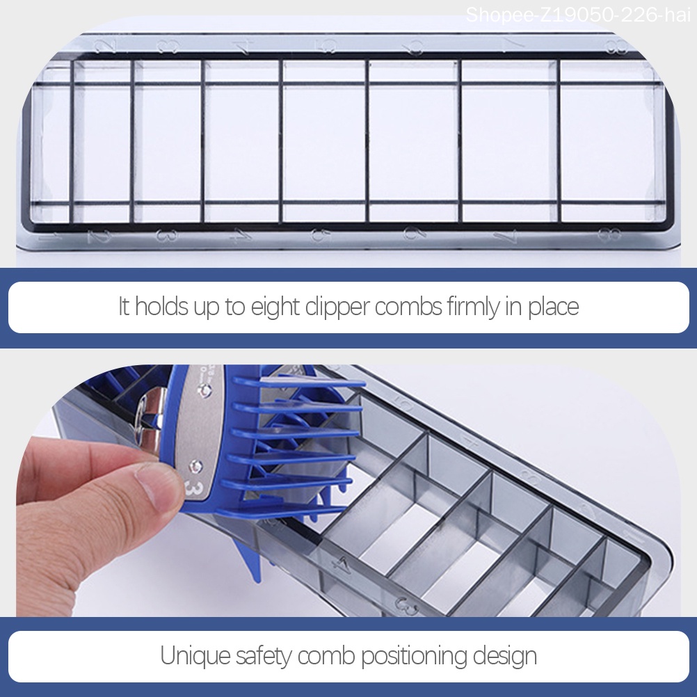 Hộp Nhựa Pp 22x6.5cm Đựng Lược / Kéo Điện Tiện Dụng