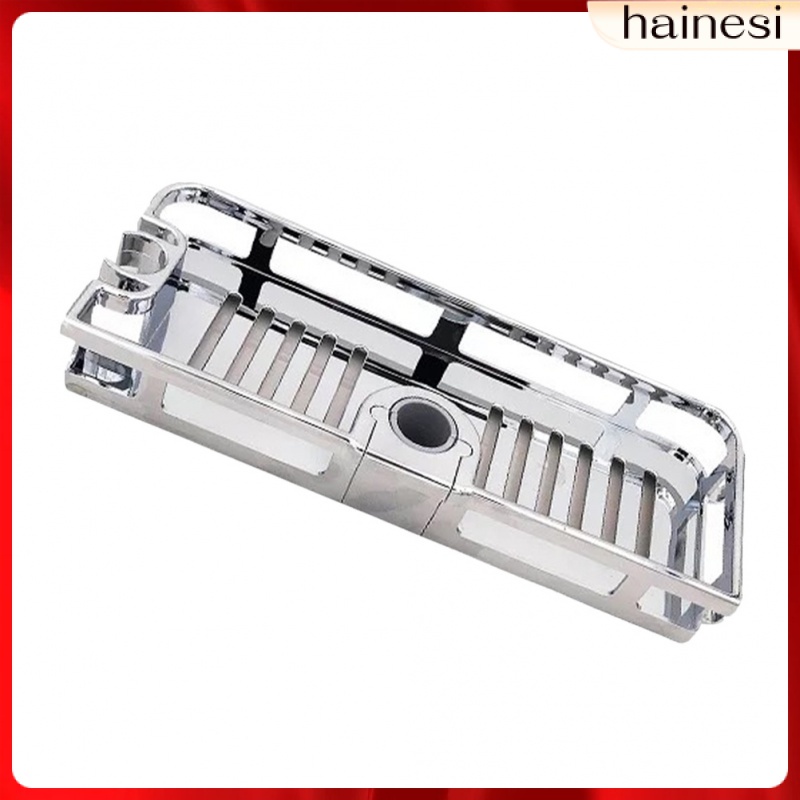 Giá Đỡ Chai Dầu Gội Gắn Góc Tường Nhà Tắm Màu Đen Tiện Dụng